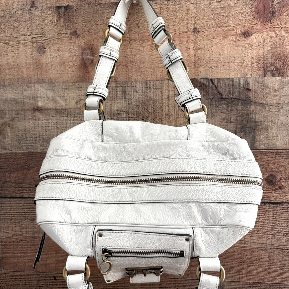 Juicy Couture Vintage Y2K Leather Satchel Bag